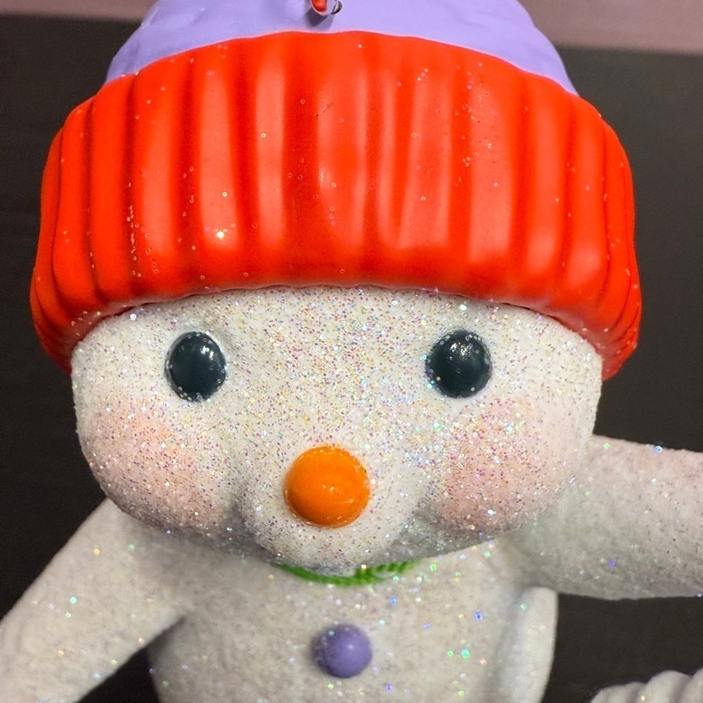 Hallmark Keepsake 2023 snowflake Festive Sweet Snowman Ornament BRAND NEW - Picture 5 of 10